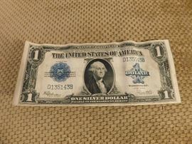 1923 U.S. One Dollar Large Note(Blue Seal)