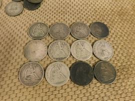 Seated Liberty Half Dollars