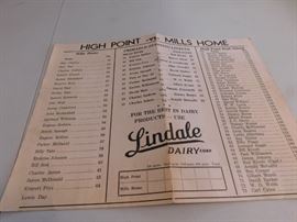 Local Baseball Program 