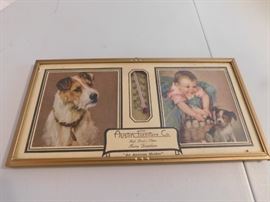 Small Austin Furniture Ad Thermometer
