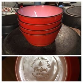Fire King Bowls