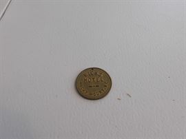 Ricks Hotel Rocky Mount Parking Token