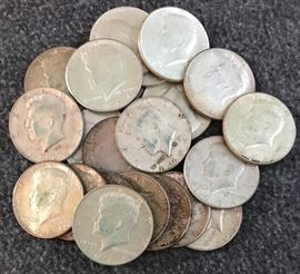 90% Silver Kennedy Half Dollars