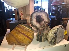 Slabs and Geodes