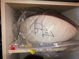 Vince Young Autographed Football