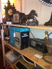 NIB Vintage Portable Reel to Reel, Portable TV & Clocks 