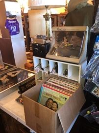 LP's and a Marble Desk Nameplate for "D. Howard"?? Could Be ??