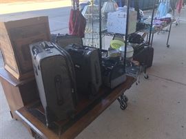 Suitcases & Coffee Table 