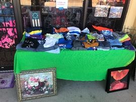 Clothes on 2 Table 50 cents