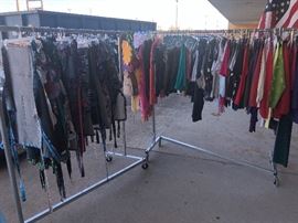 More Mama's Handmade Aprons and $1.00 Women Clothing.
