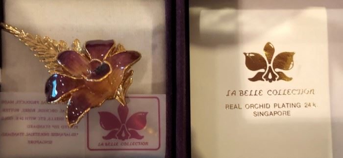 Real Orchid Plating 24k 