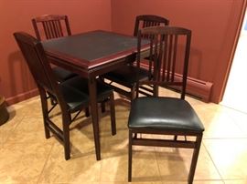 Folding Table & 4 Chairs