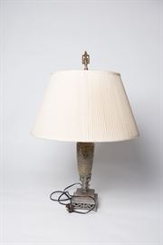 Vintage Light With Marble Body and Base