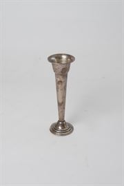Sterling Weighted Bud Vase
