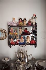 Mirrored Vanity Shelf