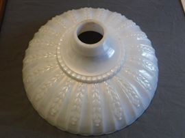 Torchiere  antique shade