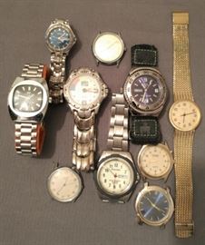 We have all the watches right here. Including Westclox, TIME and milan 