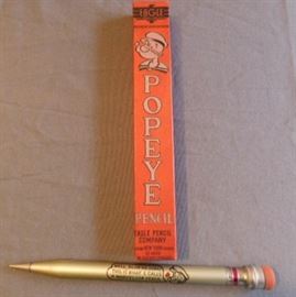 Vintage 1929 Eagle Popeye pencil
