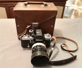 Nikon camera with case