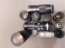 Various Camera Lenses 