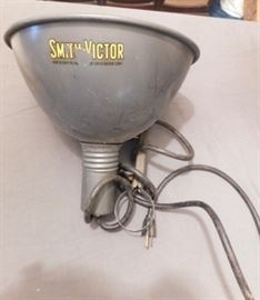 VINTAGE SMITH VICTOR Photography Shop Light LAMP Industrial Lighting Clip On
