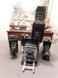 Antique Camera, crown graphic,  Graflex 