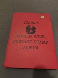 1940's World Wide postage stamp book