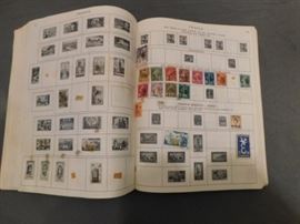 1940's World Wide postage stamp book