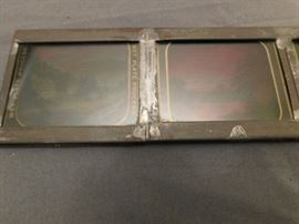 Victorian  Handpainted  Magic Lantern Slides