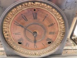 Antique Marble  Wm L. Gilbert Mantel Clock