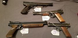 Crosman Arms Co. BB pellet pistol gun, Benjamin Franklin Pump Air Pistol, Benjamin Franklin 250 .177 Cal Air gun, American Classic Model 1377 Air pump Pistol 
