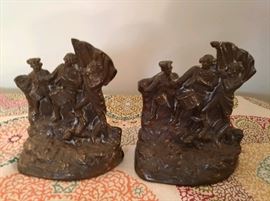 Spirit of -7C Armor Bronze Bookends 