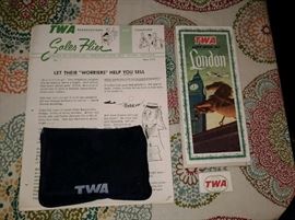 TWA Sales Flier and soap