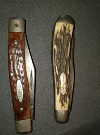 Case and Uncle Henry Pocket knives 