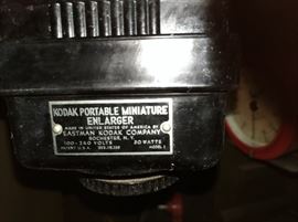 Kodak Portable Minature Enlarger Model 1 US Military