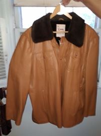 Envoy leather coat