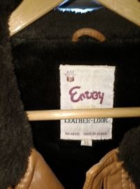 Envoy leather coat