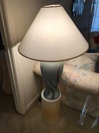 Unique lamp and stand