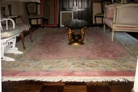 Several Modern Thick Floor Rugs, measures 9 x 12, originally paid $4,000. at Marshall Field's