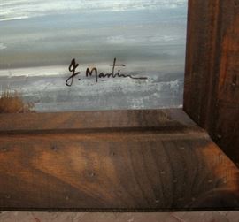 Artist Signature on Previous Artwork