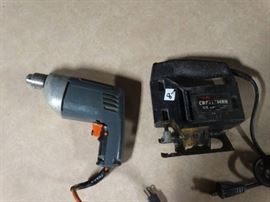  Craftsman 1 5 HP Sabre Saw and Power Drill
