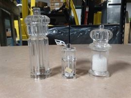 Lot of Salt and Pepper Grinders