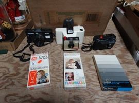 Lot of Vintage Cameras and Accessories..