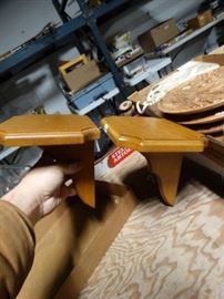 Pair of Wooden Bookends