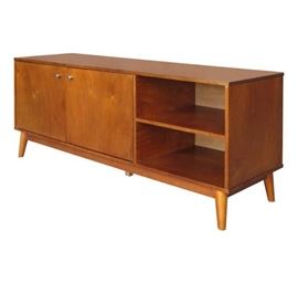Amherst Mid Century Modern TV Stand Brown Projec ...