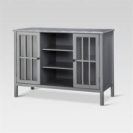 Windham 2 Door Cabinet with Shelves Threshold