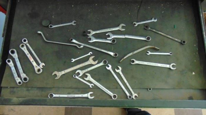Craftsman and MAC ratchet wrenches open end wren ...