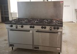 Select By Southbend 10 Burner Gas Grill with 2 Ove ...