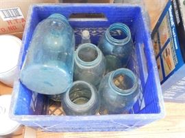 Blue Ball Jars