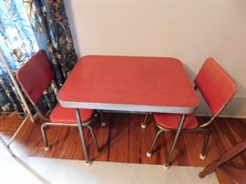 Vintage Formica Child's Dinette Set